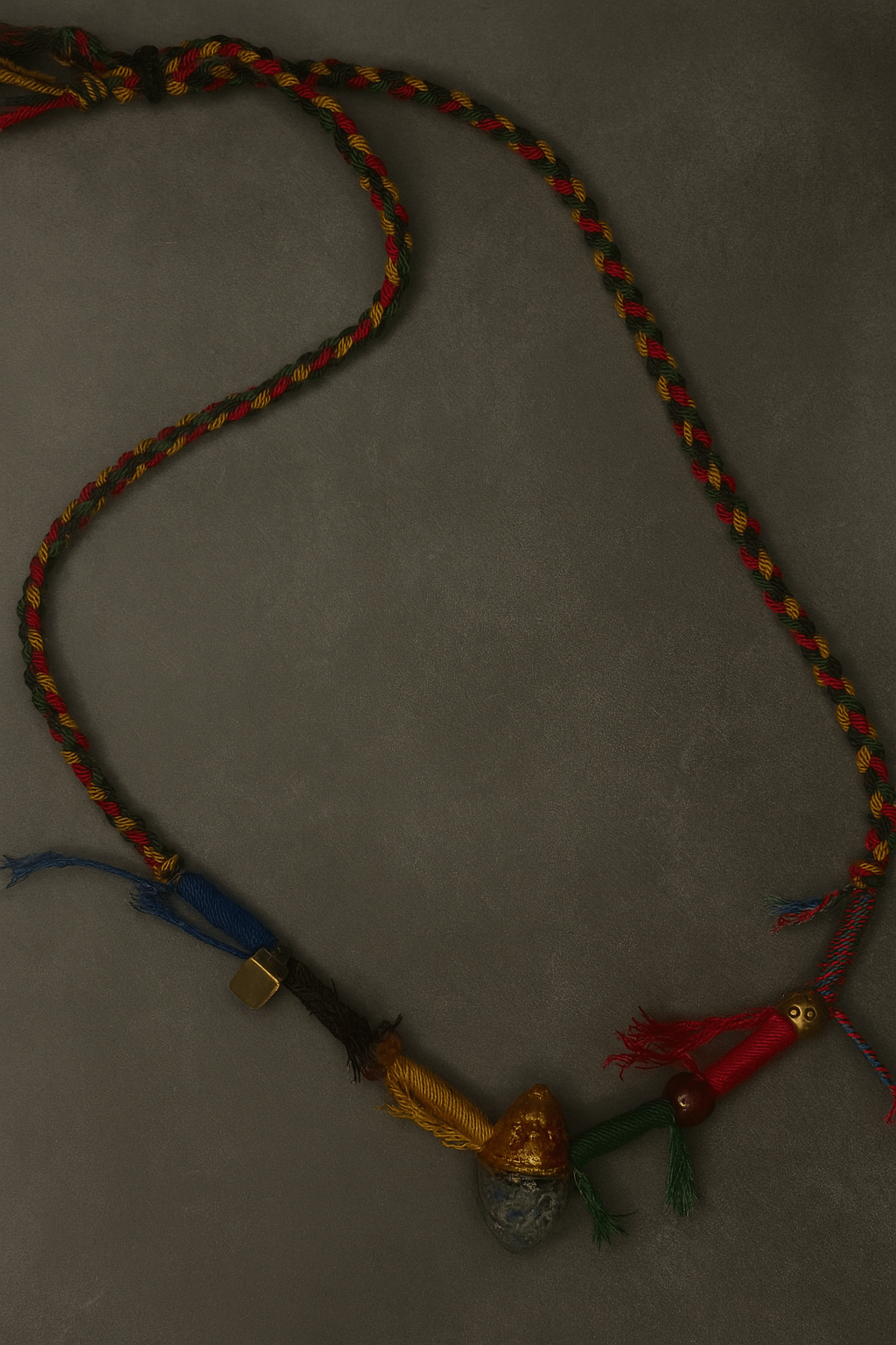 Sacred Tibetan “Nyagla Chacha” Amulet Necklace