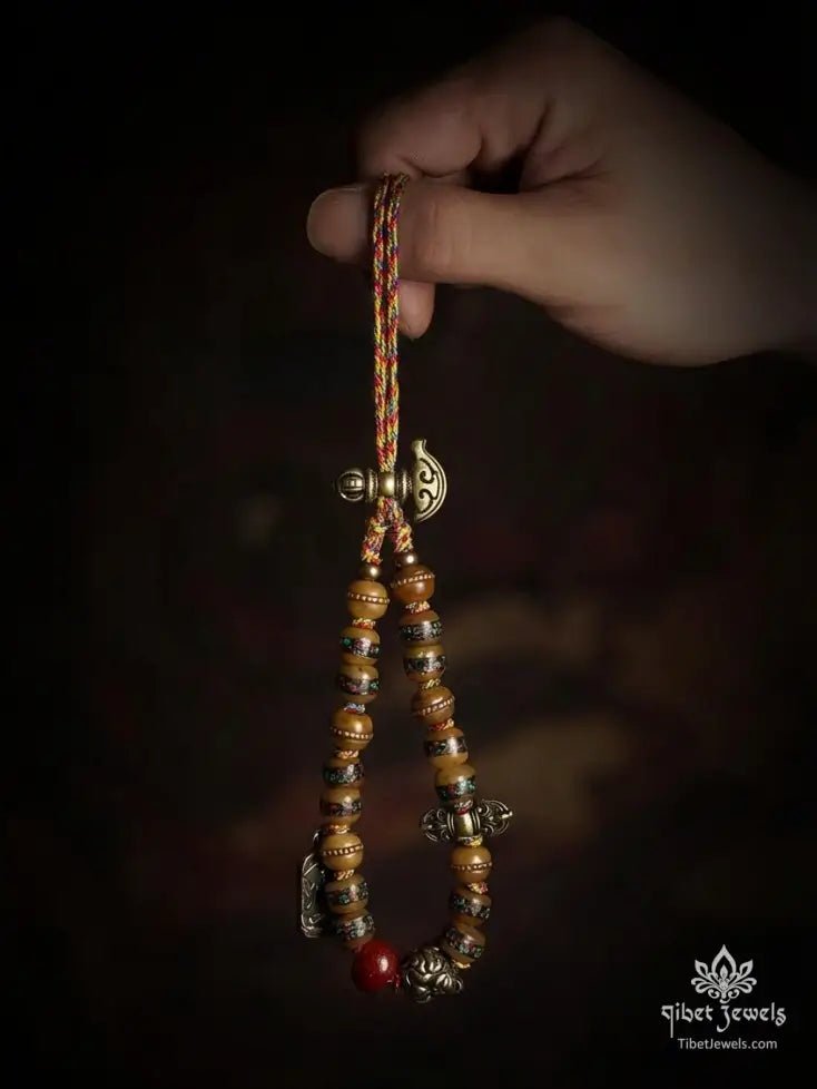 Sacred Manjushri "Wisdom & Severance" Relic Amulet - Tibet Jewels