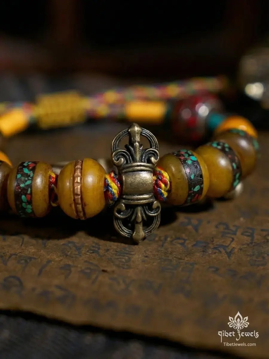 Sacred Manjushri "Wisdom & Severance" Relic Amulet - Tibet Jewels