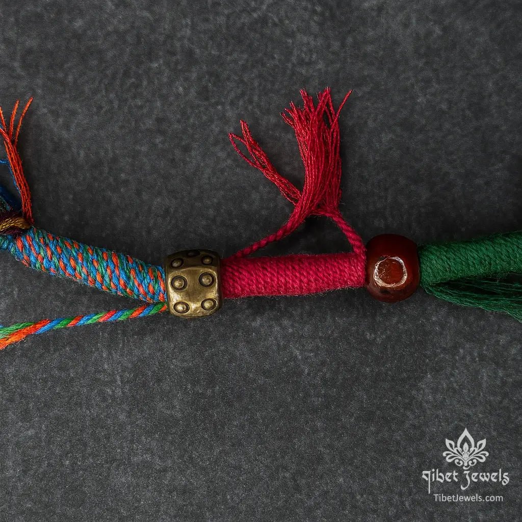 Sacred Tibetan “Nyagla Chacha” Amulet Necklace - Tibet Jewels