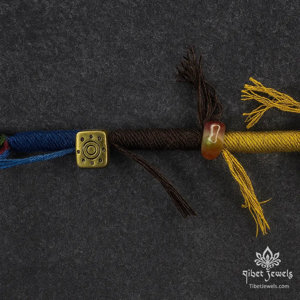 Sacred Tibetan “Nyagla Chacha” Amulet Necklace - Tibet Jewels