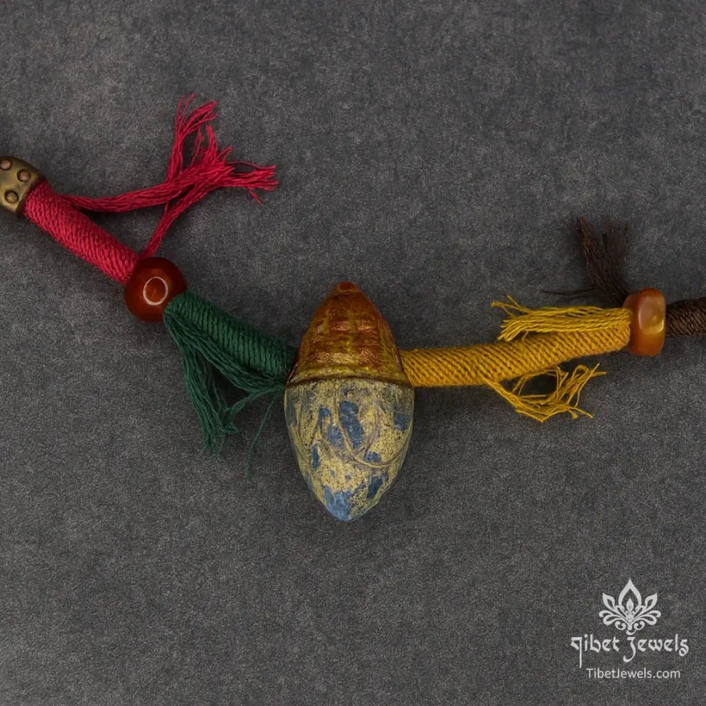 Sacred Tibetan “Nyagla Chacha” Amulet Necklace - Tibet Jewels