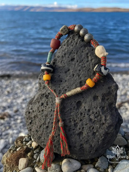 Tibetan Heritage Charm Bracelet - Tibet Jewels