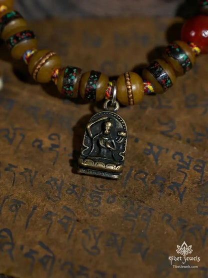 Sacred Manjushri "Wisdom & Severance" Relic Amulet - Tibet Jewels