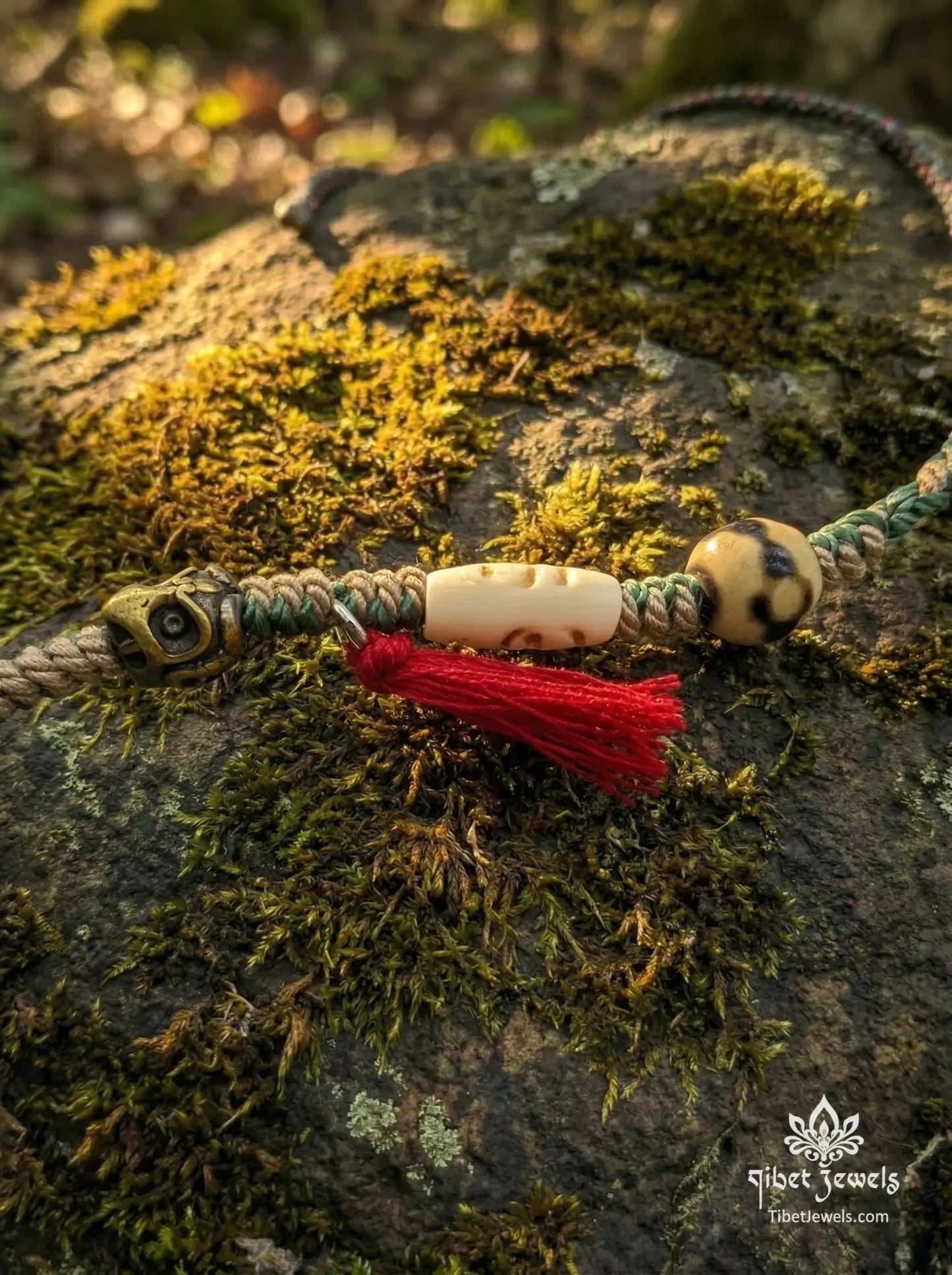 Sacred Himalayan Crystal "Pathfinder" Amulet - Tibet Jewels