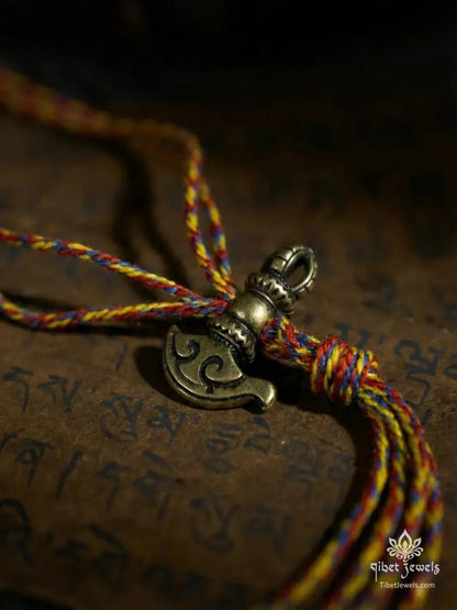 Sacred Manjushri "Wisdom & Severance" Relic Amulet - Tibet Jewels