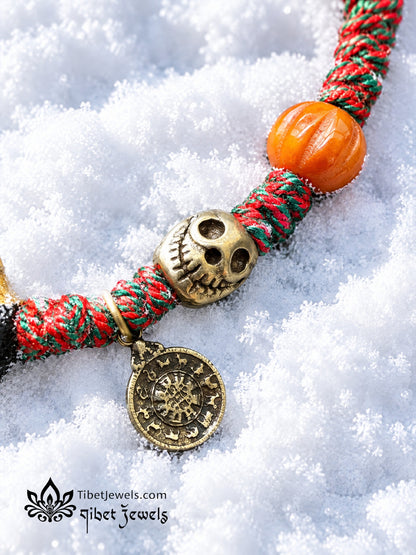 The "Clay of the Snowland" Nyagla Chacha Amulet Bracelet | Chitipati & Bell