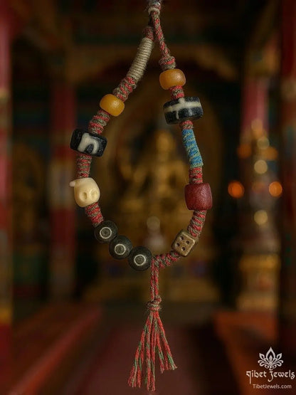 Tibetan Heritage Charm Bracelet - Tibet Jewels